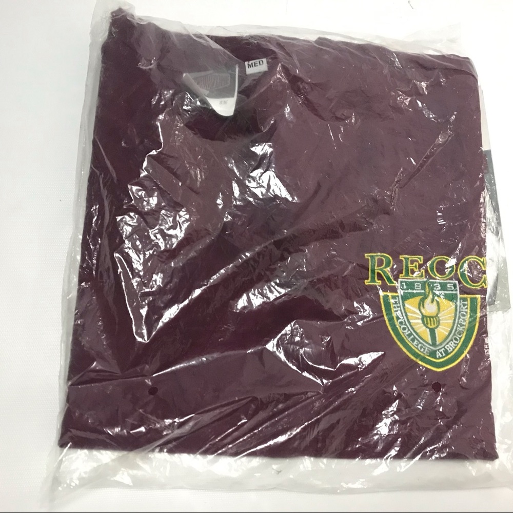 New Women Scrub Top Size M Wine Red Solid